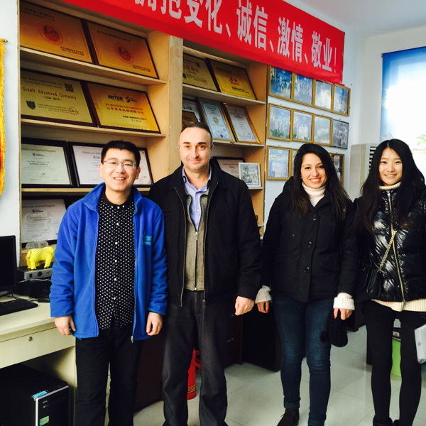 又一国外客户来金年会金字招牌信誉至上首页
参观考察签订项目订单